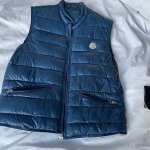 Men’s Moncler Blue Vest